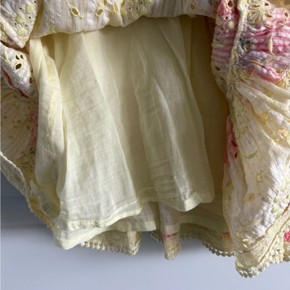 LOVESHACKFANCY Bea Cotton Eyelet Mini Dress - Picture 10 of 16